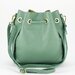 Geanta verde menta din piele naturala 1110 125
